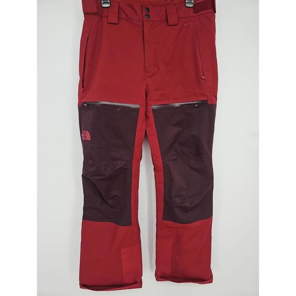 The North Face‎ Men’s Chakal Ski Pants Large Burgundy Maroon Colorblock